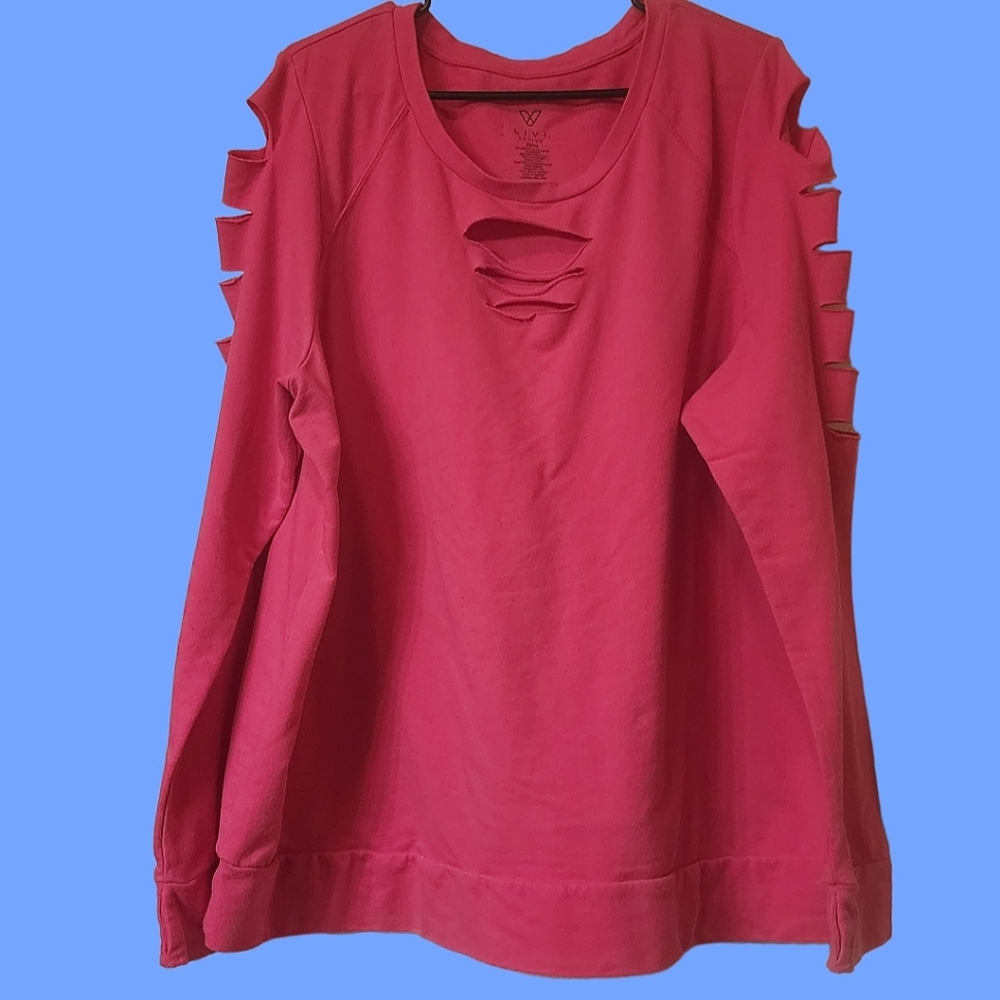 Livi Active Sweatshirt, pink, 22/24